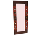 Handmade Adinkra Full-length Mirror (Ghana)