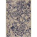 Anne Indoor/ Outdoor Beige Rug (7'9 x 11'2)