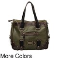 Melie Bianco Contrasting Trim Tote