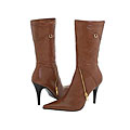 Charles by Charles David Chi Chi Camel Leather Boots