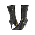 Charles by Charles David Chi Chi Grey Leather Boots