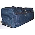 Rolling 42-inch Blue Duffel Bag
