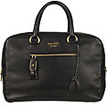 Prada Double Zip Bowler Bag
