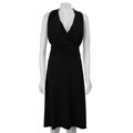 Glamour Women's Plus Size Black Dress