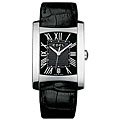 Ebel Brasilia Men's Black Leather Strap Watch