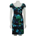 Suzi Chin Women's Puff-sleeve Dress