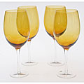 Certified International Dark Amber 20-ounce White Wine Glasses (Set of 8)