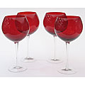 Certified International Ruby 28-ounce Red Wine Glasses (Set of 8)