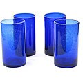 Certified International Cobalt Bubble 17-ounce Ice Tea Glasses (Set of 8)