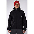 Volkl Men's Soft Shell Black Hooded Jacket