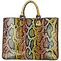 Fendi Women's Genuine Python Tote