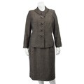 Zoda Women's Plus Size Novelty Skirt Suit