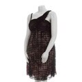 Carol Lin Women's Plus Size Chiffon Short Dress