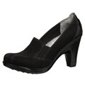 J-41 Women's 'Blossom' Black Slip-on Pumps