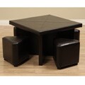 Children's 5-piece Leather Dining Set