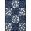 Blue 2-piece Rug Set (2'6 x 4'6)