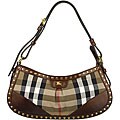 Burberry Small House Check Hobo-style Bag