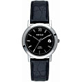 Kienzle Germany Men's Classical Black Leather Strap Watch
