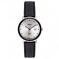 Kienzle Germany Women's Classical Black Leather Strap Watch