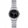 Kienzle Germany Women's Stainless Steel Black Dial Watch