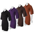 CiSono by Adi Junior's Knit Turtleneck Sweater Dress