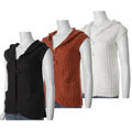 CiSono by Adi Junior's Sleeveless Hooded Sweater