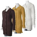 CiSono by Adi Junior's Cable Knit Cardigan