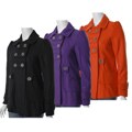 CiSono by Adi Junior's Double-breasted Wool Peacoat