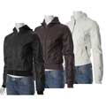 CiSono by Adi Junior's Hooded Faux Leather Jacket
