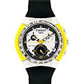 Tissot Men's T-Sport Tracx Yellow Rubber Strap Watch