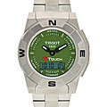 Tissot Men's T-Touch Green Dial Titanium Watch