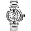 Cartier Men's Pasha Seatimer Steel Watch