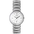 Rado Men's Coupole White Dial Stainless Steel Watch