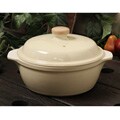 Denby Caramel Covered Round Casserole Dish