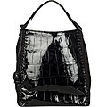 Christian Dior Large Patent Leather Hobo-style Bag