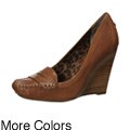 Jessica Simpson Women's 'Victor' Wedge Slip-on Loafers