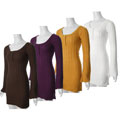 CiSono by Adi Junior's Scoop-neck Cable Knit Dress