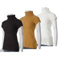 CiSono by Adi Junior's Cable Knit Turtleneck Sweater