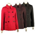 Betsey Johnson Women's Short Wool Peacoat