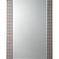 Hip to Be Square Frameless Bathroom Mirror