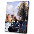 'A Glance of the Harbor' Giclee Print Canvas Art