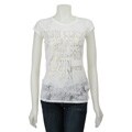 Calvin Klein Jeans Women's Logo Burnout Shirt