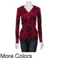 Calvin Klein Jeans Women's Pointelle Print Shirt