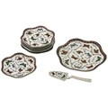 Classic Coffee & Tea by Yedi Butterfly 8-piece Dessert Set