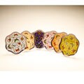 Classic Coffee & Tea by Yedi Butterfly Collection 6-piece Dessert Plate Set