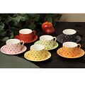 Classic Coffee & Tea by Yedi Polka Dot Collection Tea Set