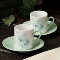 Classic Coffee & Tea by Yedi Blue Blossom 12-piece Espresso Set