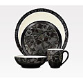 Noritake Elements Onyx 4-piece Place Setting Set