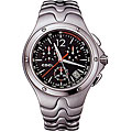 Ebel Sportwave Men's Black Chronograph Watch