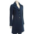 Larry Levine Women's Tweed Walking Coat